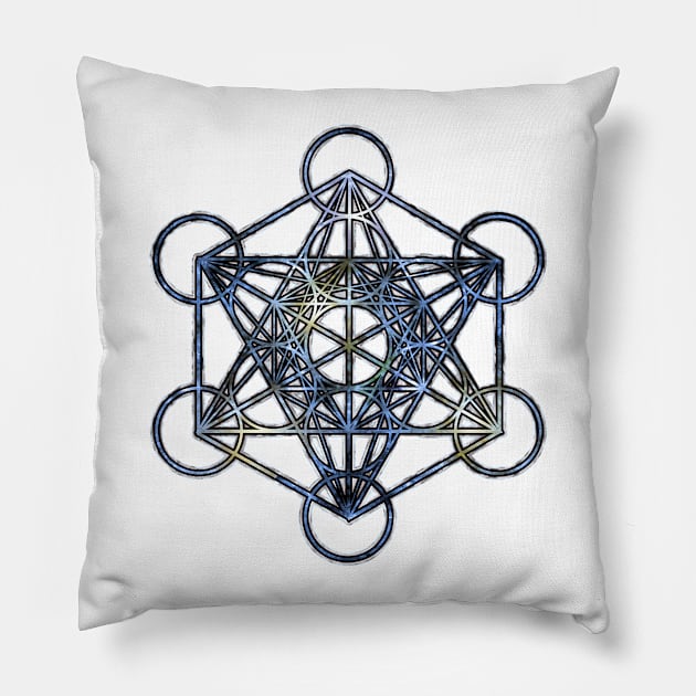 Melatrons Cube Pillow by MellowGroove