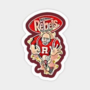 Richmond Rebels Football Magnet