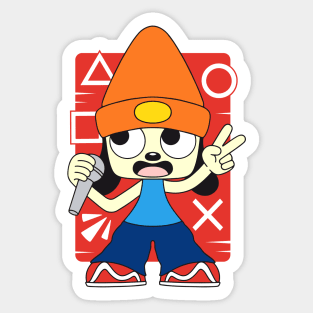 Parappa The Rapper (Forgotten Rhythm Game Characters Series) Sticker for  Sale by MajestyApparel