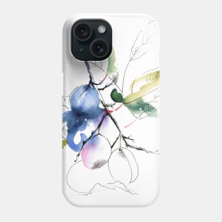 Ripe plums Phone Case