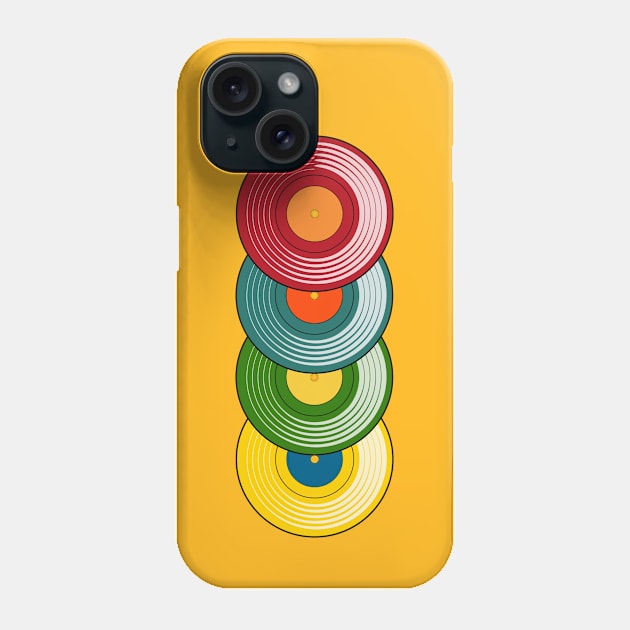 Kiddie Records Phone Case by Bommush Designs