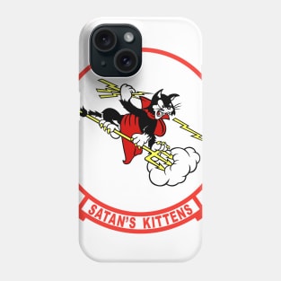 VF-191 Satan's Kittens Patch Phone Case