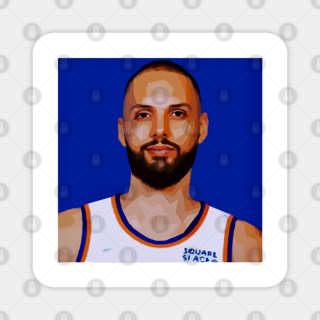 Evan Fournier Magnet by Playful Creatives