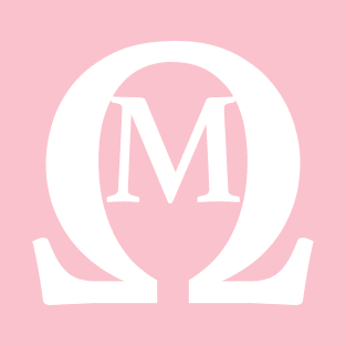 Omega Mu Pink Tee T-Shirt