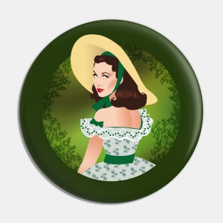 Scarlett O'Hara Pin