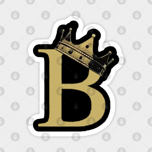 Stamp "B" Magnet by Jusstea