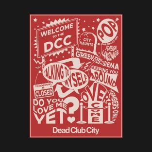 Dead Club City Poster (Tracklist) - Nothing But Thieves T-Shirt