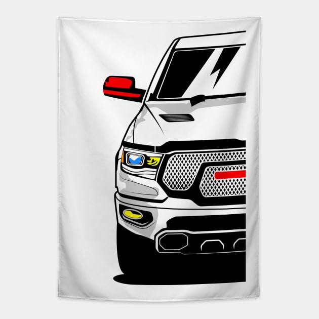 Dodge RAM Truck Tapestry by EtyazaForez