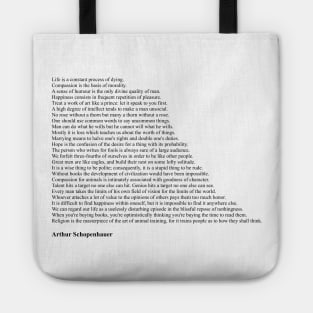 Arthur Schopenhauer Quotes Tote