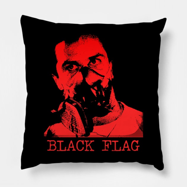 Black Flag Pillow by Slugger