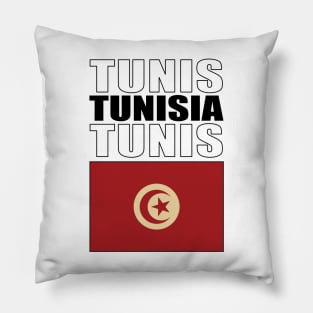 Flag of Tunisia Pillow