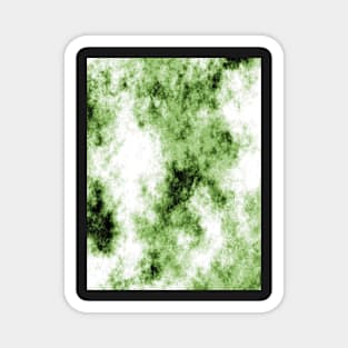 Light Green Cloudy Sky Magnet