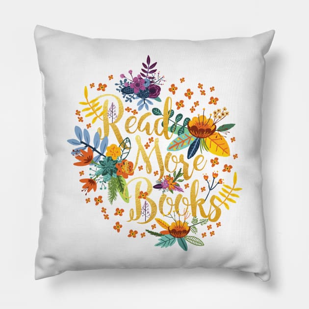 Read More Books Pillow by eviebookish