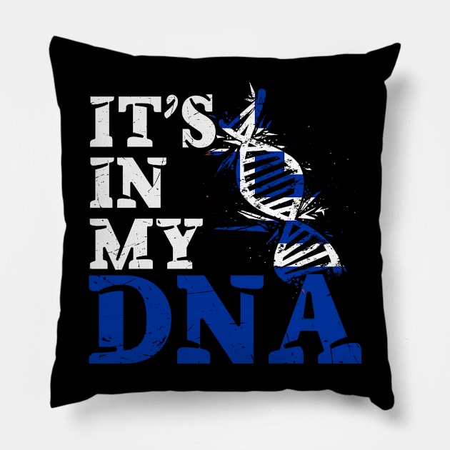 It's in my DNA - Greece Pillow by JayD World