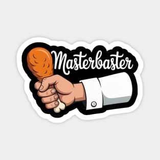 Master Baster - Turkey Day Funny Masterbaster Thanksgiving Magnet