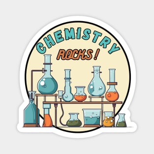 Chemistry Rocks Magnet