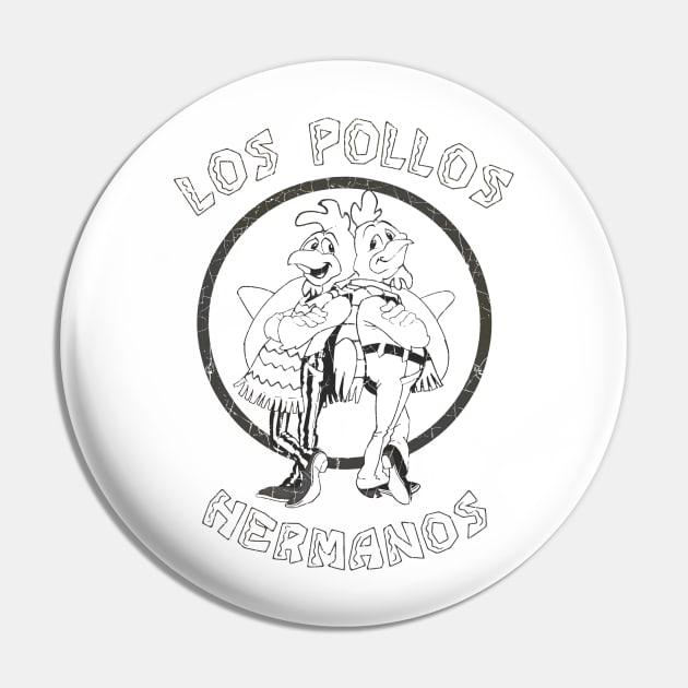 Los Pollos Crack vintage Pin by Hat_ers