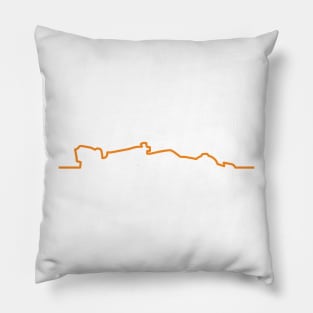 McLaren F1 Car Line Art - 2022 Model Pillow