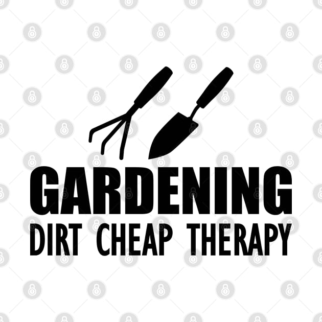 Gardening dirt cheap therapy by KC Happy Shop