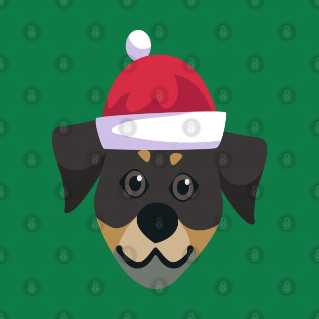 Funny Rottweiler Dog Christmas 2020 Dog Lover Christmas by cuffiz