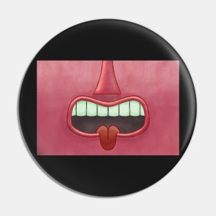Cherry Red Tongue Mask! Pin