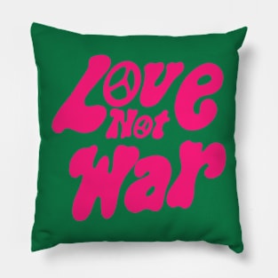 Love Not War Pillow