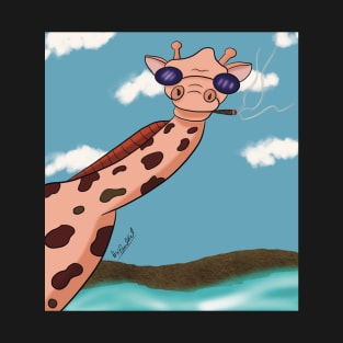 Toking Giraffe T-Shirt