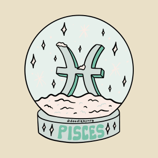 Pisces Snow Globe T-Shirt