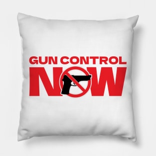 Gun Control Now Activism Pillow