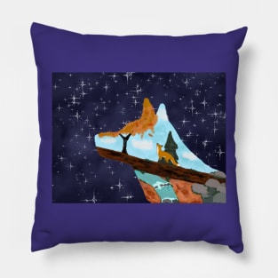 Celestial Fox - Autumn Dreams Pillow