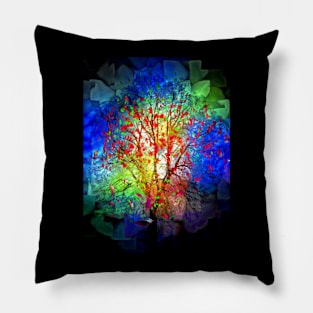 Tree in the Wind Pillow