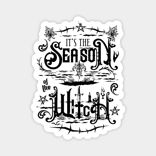 Season of the Witch Magnet by xxtinastudio