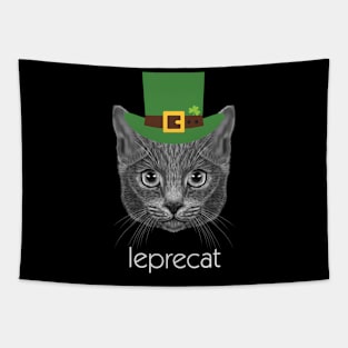 Leprechaun Cat St Patricks Day Tapestry