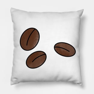 Coffee Beans / Cute Coffee Dates Pillow