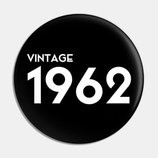 VINTAGE 1962 Pin