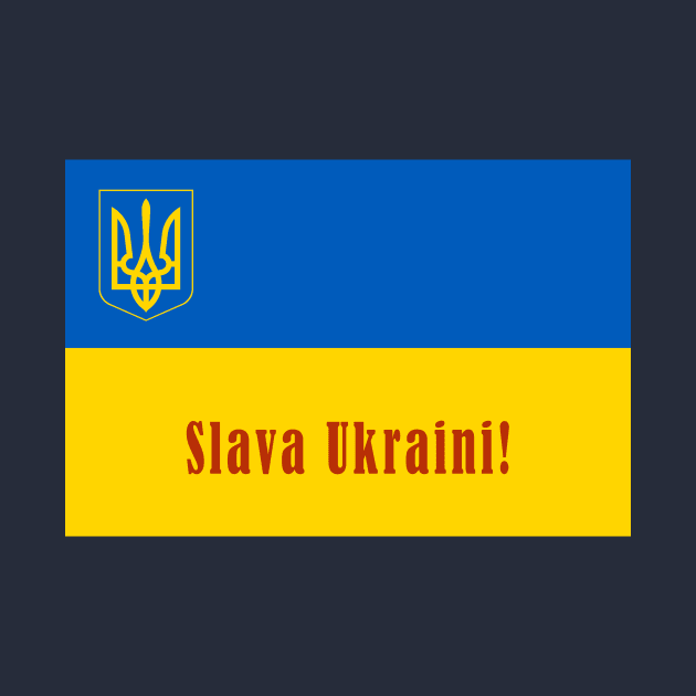 Slava Ukraini! by pocketlama