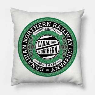 Canadian Northern Railway Company - CNoR (18XX Style) Pillow