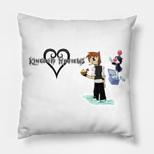 Kingdom Reviews Title Art Pillow