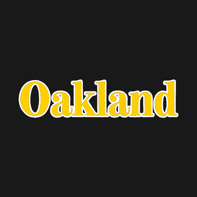 Oakland vintage by Sloop