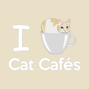 I Love Cat Cafes T-Shirt