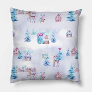 Pastel Christmas Pillow