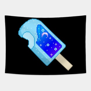 Pixel Galaxy Popsicle Tapestry