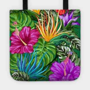 Tropical Flora Summer Mood Tote