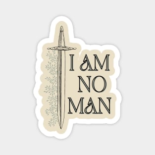 I am no Man Vertical Magnet