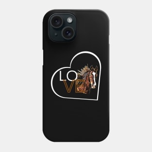 HORSE LOVE Phone Case