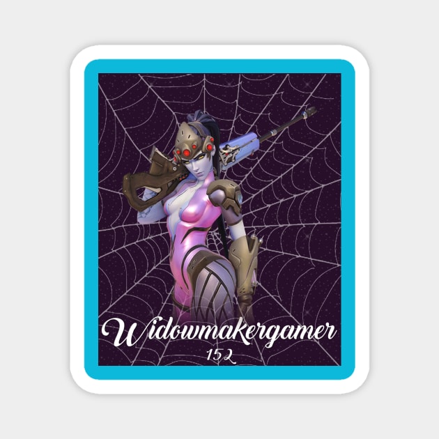 twitch channel merch Magnet by widowmakergamer152