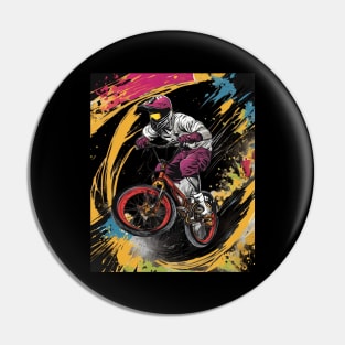 Bike Rider Pin