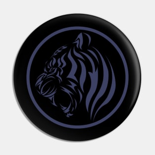 Tiger Tatoo Style Design Pin