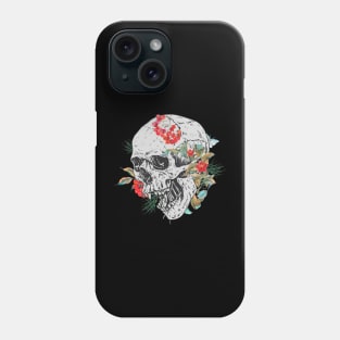 Bones And Botany Retro Look Phone Case