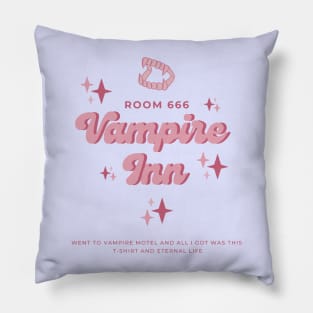 Vampire Inn Pillow